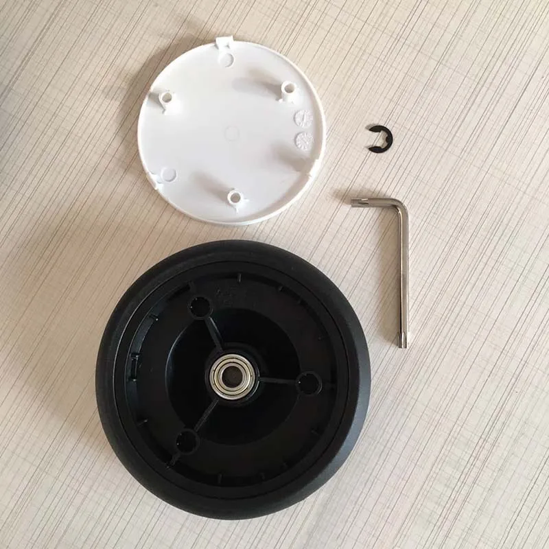 Type B 1 Back wheel Детские колеса для коляски Аксессуары для коляски передние и задние колеса для детской тележки Подходит для yoyo Yoya Yuyu cart - Цвет: Type B 1 Back wheel
