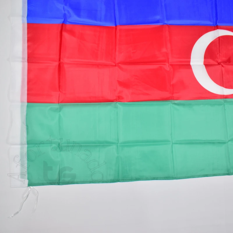 Azerbaian флаг баннер 90х150 см 3x5 футов национальный для встреч парадов вечерние