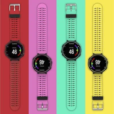 Замена силиконовые Ремешки для наручных часов для Garmin Forerunner 220 230 235 630 620 735XT ремешок с Шпильки и Инструменты