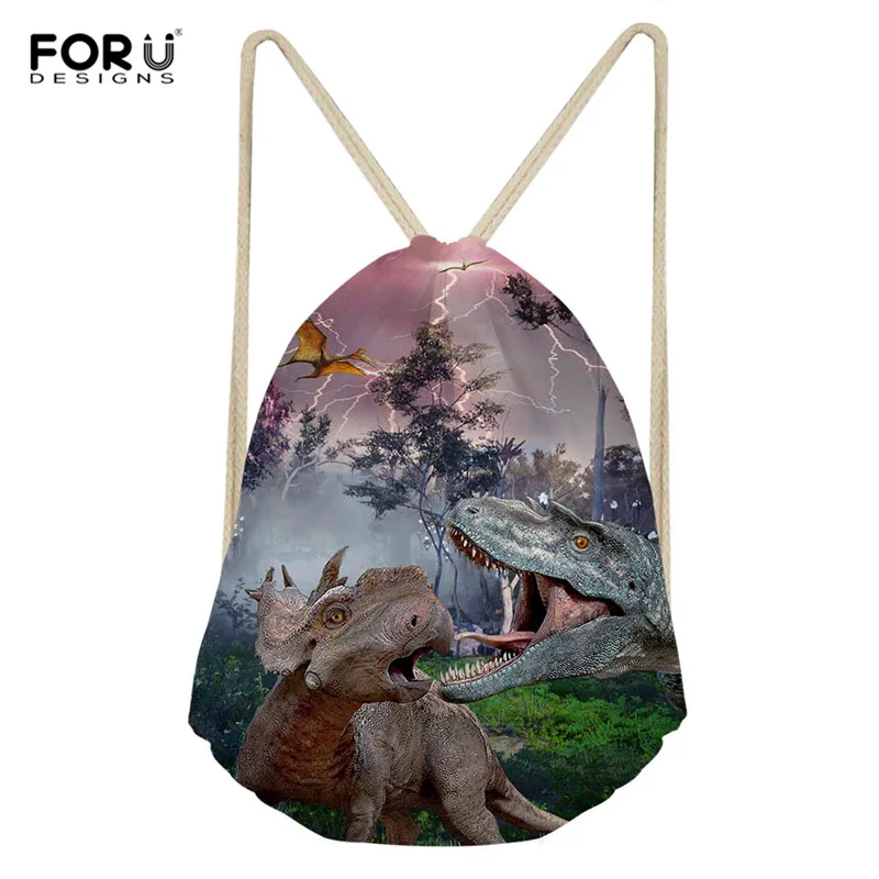 CC3931Z3 FORUDESIGNS/рюкзак в виде динозавра акулы для подростков, для девочек и мальчиков, Женская Полиэстеровая сумка на шнурке, Cinch Sack, спортивный рюкзак - Цвет: CC3931Z3