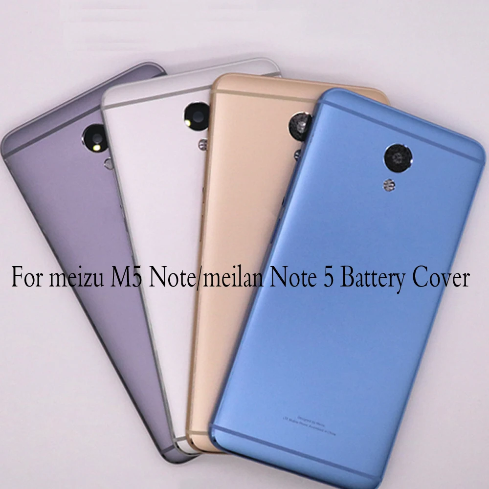 Оригинальная задняя крышка аккумулятора для Meizu M5 Note корпус + кнопки питания и