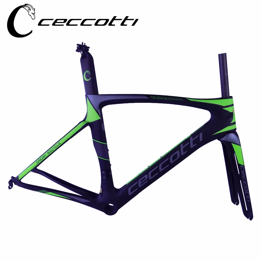 Углеродное волокно для велосипеда Ceccotti C09 1 зеленый углеродного волокна углерода