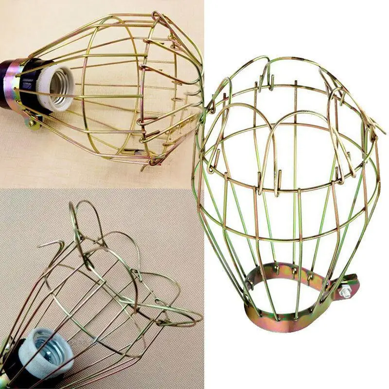 DIY Абажур В индустриальном стиле лампа щит Мода ретро провод абажур защита