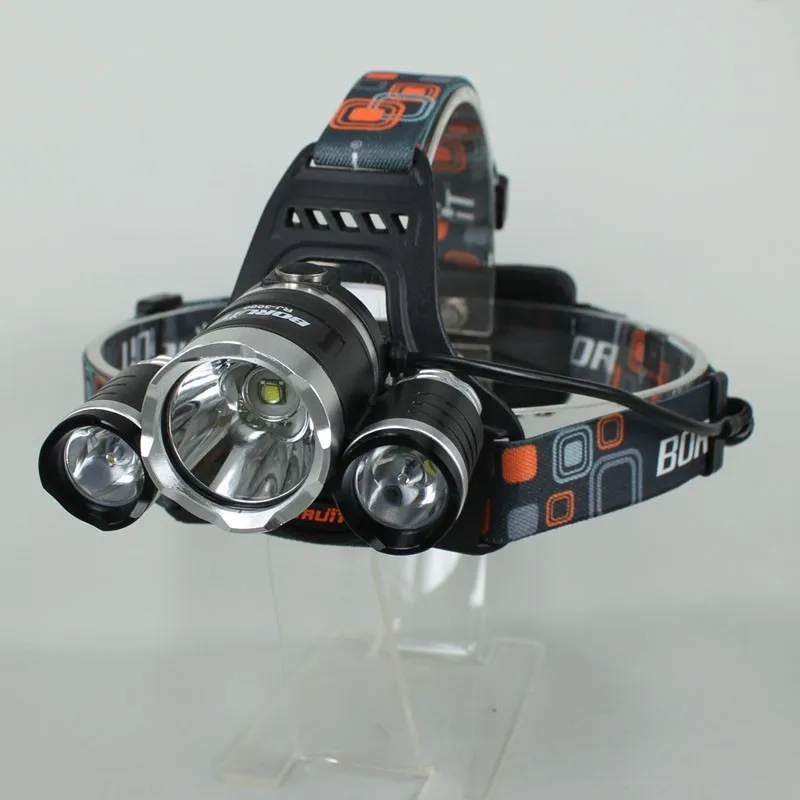 NEW 2014 RJ-3000 LED Head Flashlight Torch CREE XM-L T6+2*R5 5000 Lumens Headlamp Headlight Outdoor Sport +Charger | Лампы и освещение