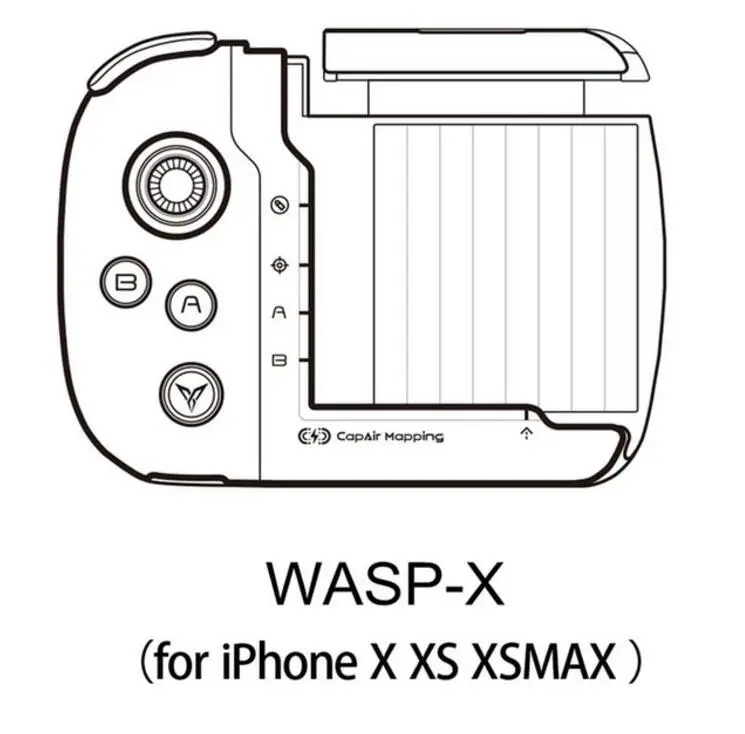 WASP-X Xiaomi Mijia flydigi игра ручка Беспроводной умный дом подчеркнутой feizhi контроллер iOS для iphone XS MAX iphone 7 плюс XS Игровые приставки - Цвет: WASP-X