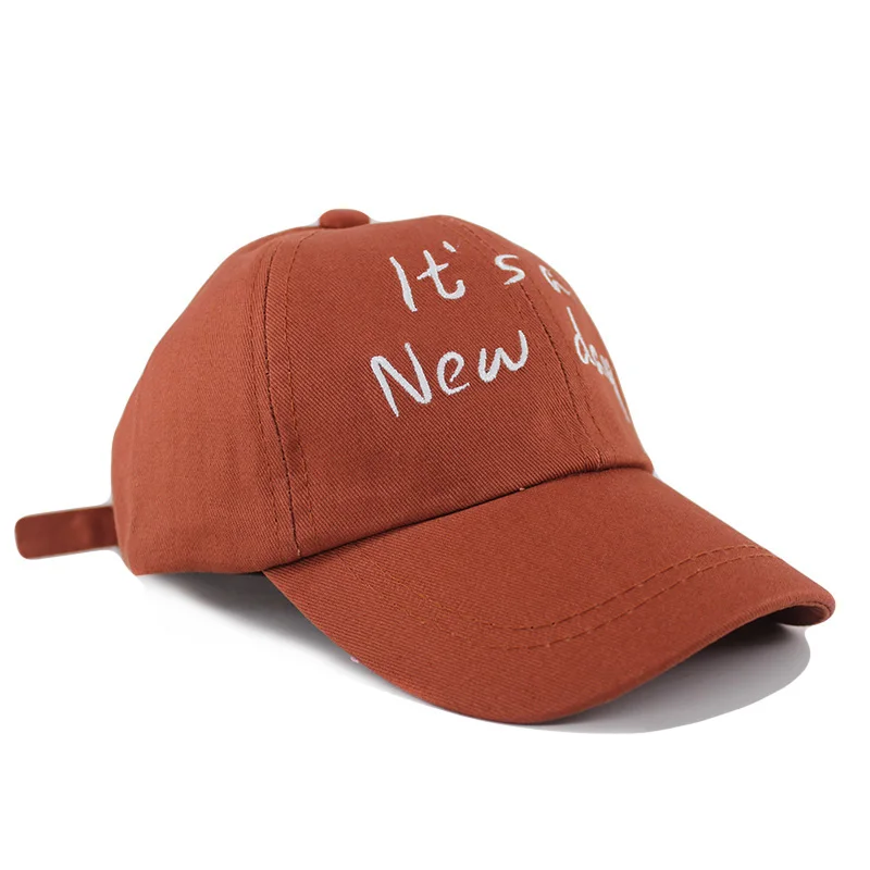 Бейсболка для мальчиков и девочек летняя Регулируемая Кепка от солнца с надписью