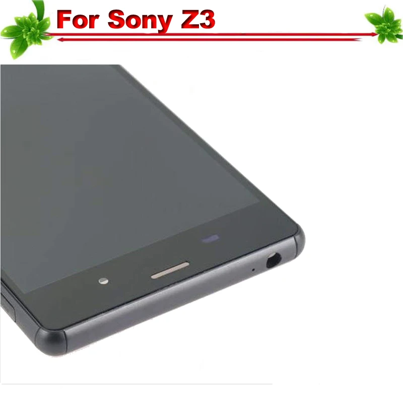 100% тестирование для sony Xperia Z3 ЖК дисплей Дисплей с рамкой Сенсорный экран планшета