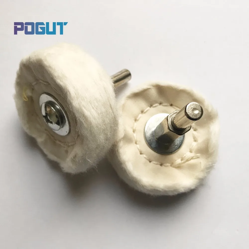 Швабра с тканевым полировочным колесиком для полировки ювелирных изделий из