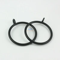 10 pieces 45mm black curtain rings curtain sliding hook rings