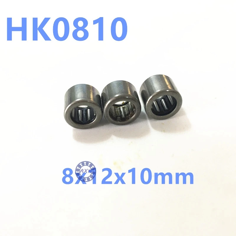 HK0810 HK081210 8*12*10 8x12x10 мм Металлические Игольчатые роликовые подшипники RHNA 081210 для 8