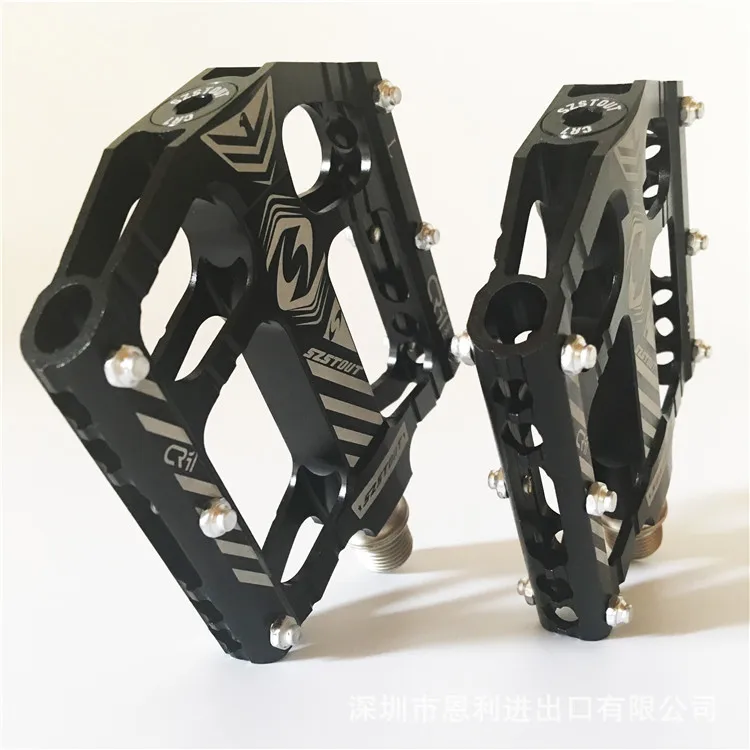 Алюминиевая педаль для горного велосипеда цветные педали Нескользящие|pedal