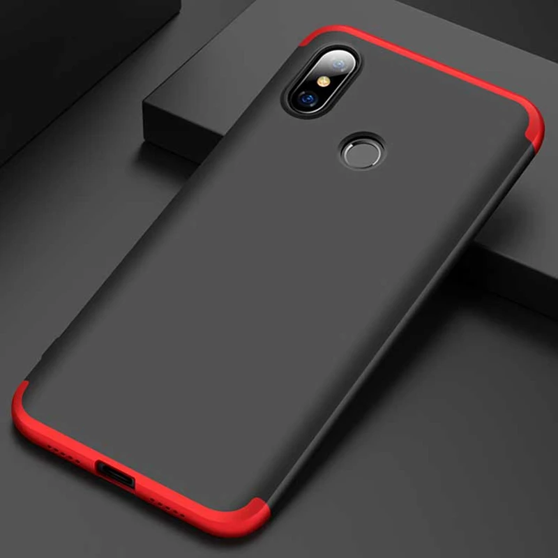 For Redmi S2 5 plus Note 5A prime 4X 4 X Luxury 360 Full Protection Case Xiaomi Mi A1 Mix 2 mi 8 SE 6 5sFundas | Мобильные телефоны