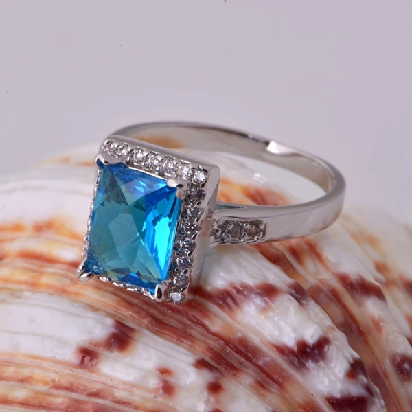 Luxury Cristales Fantasy Women's Tops Fashionable Band Ring Jewelry Accessories Finger Vintage Rings for Girls Zirkon J073 | Украшения