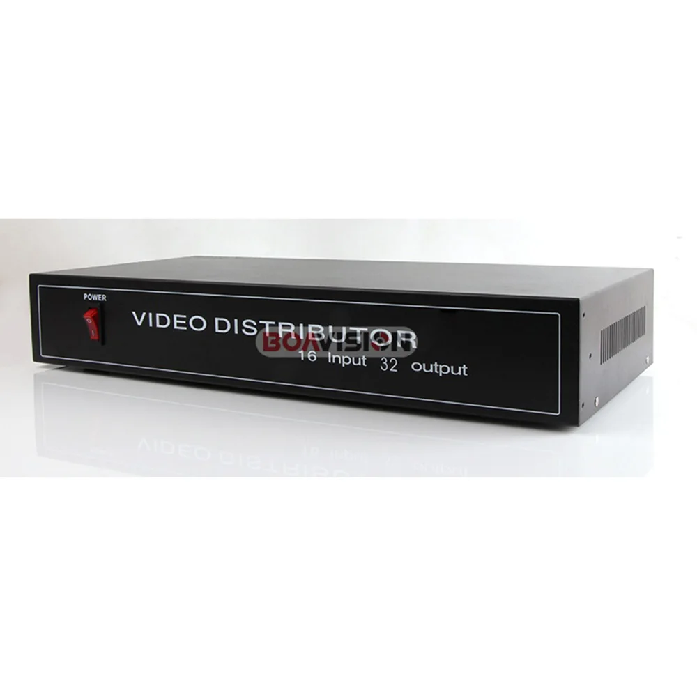 HD видео сплиттер/дистрибьютор 16 точек 32 выхода поддержка 720P/1080P AHD HDCVI HDTVI камера BNC