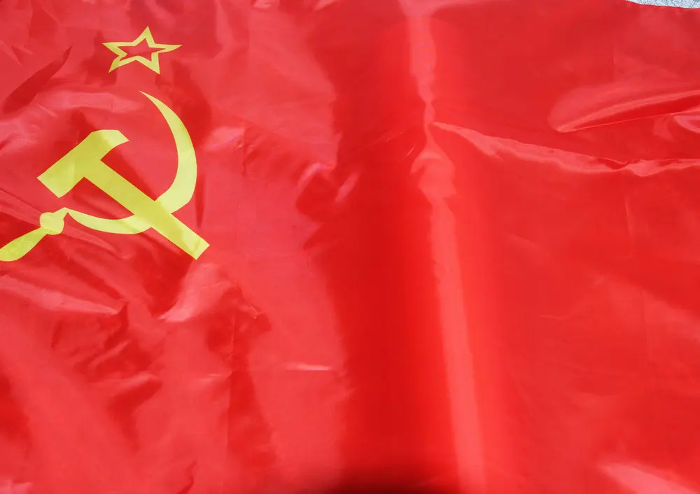 USSR Flag 90*150cm CCCP Red Revolution Union Of Soviet Socialist Republics Banner USSR Flags Indoor Outdoor Home Decor
