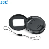 jjc rn clux camera filter adapter 49mm lens cap kit for leica c lux with lens cap keeper allows putting an extra 49mm filter