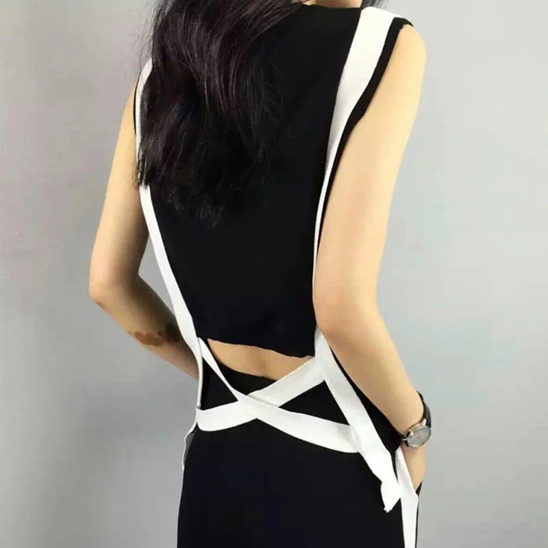 CHICEVER 2017 Summer Two Pieces Set Women Slim Sleeveless T shirts +Elastic Waist Split Sexy Casual Plus Size Female Pants|two piece set women|piece