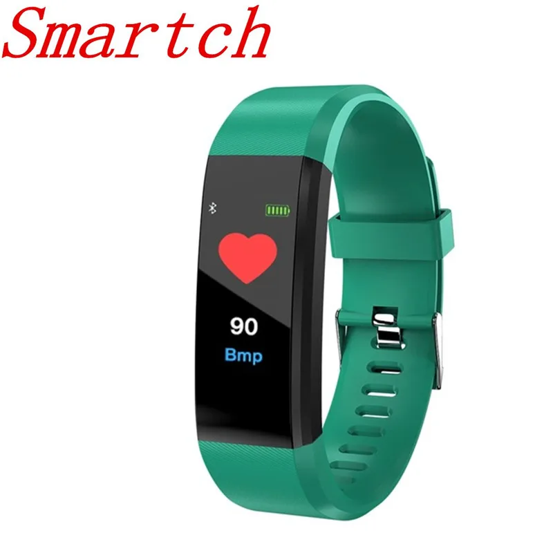 Смарт-браслет Smartch ID115 HR Plus фитнес-трекер и трекер сна шагомер пульсометр
