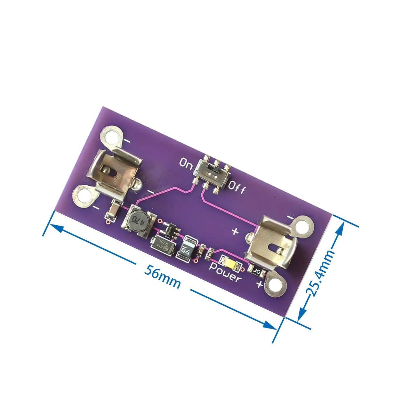 5 шт./партия LilyPad модуль питания AAA батарея Шаг до В конвертер для Arduino|battery pack