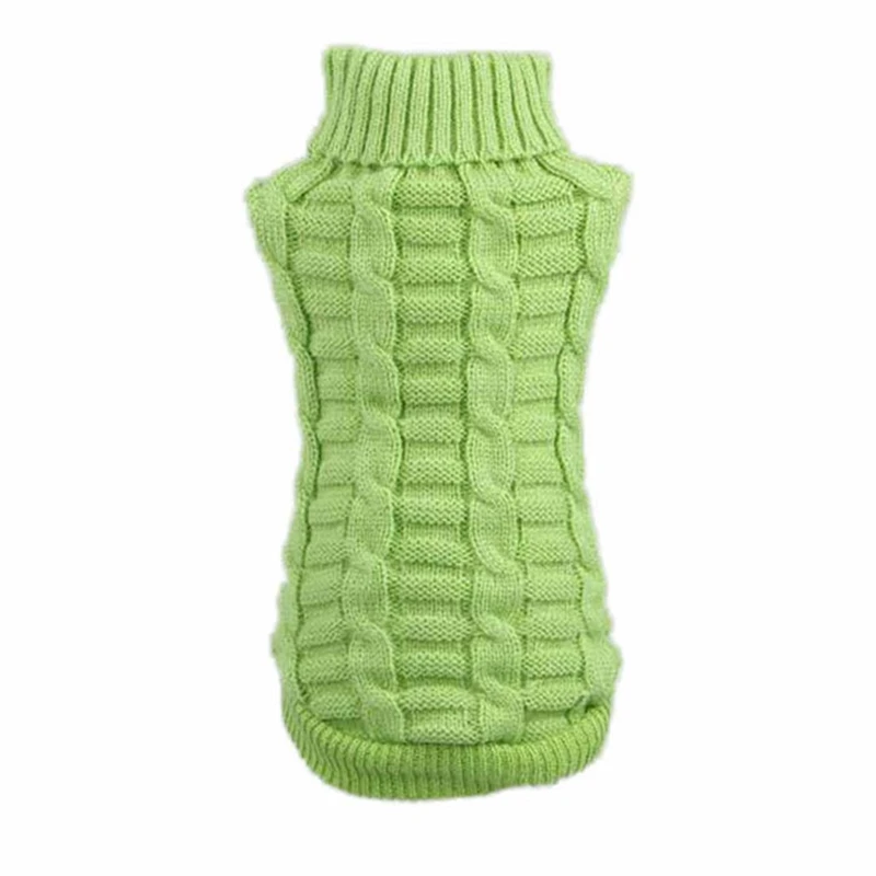 2017 Одежда для собак Зимний свитер домашних животных вязаная одежда щенков теплые
