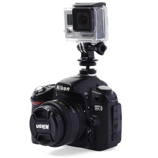 3 в 1 Аксессуары для камеры Gopro hero3 + 2 спортивной длинный винт блок преобразования