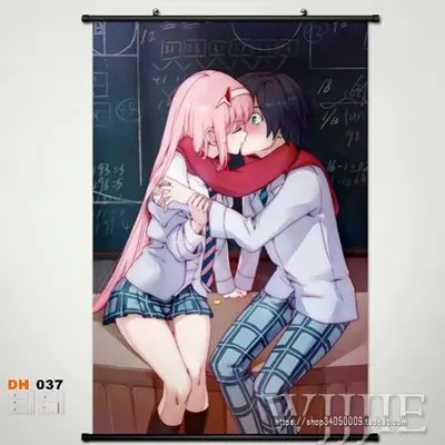 Японский домашний декор аниме настенный плакат в рулоне дорогой FRANXX | Дом и сад