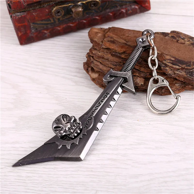 5 Популярный брелок с рисунком из игры Frostmourne Doomhammer Warglaive of Azzinoth Ashbringer, брелок для ключей, подвеска, ювелирные изделия - Цвет: 5