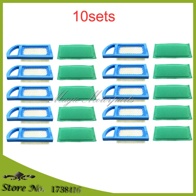 10x воздушный фильтр ДЛЯ Briggs Stratton 613022 650821 697152 698413 797007 794421 5079 4213 697292 4212 21A902 21A907 21A977