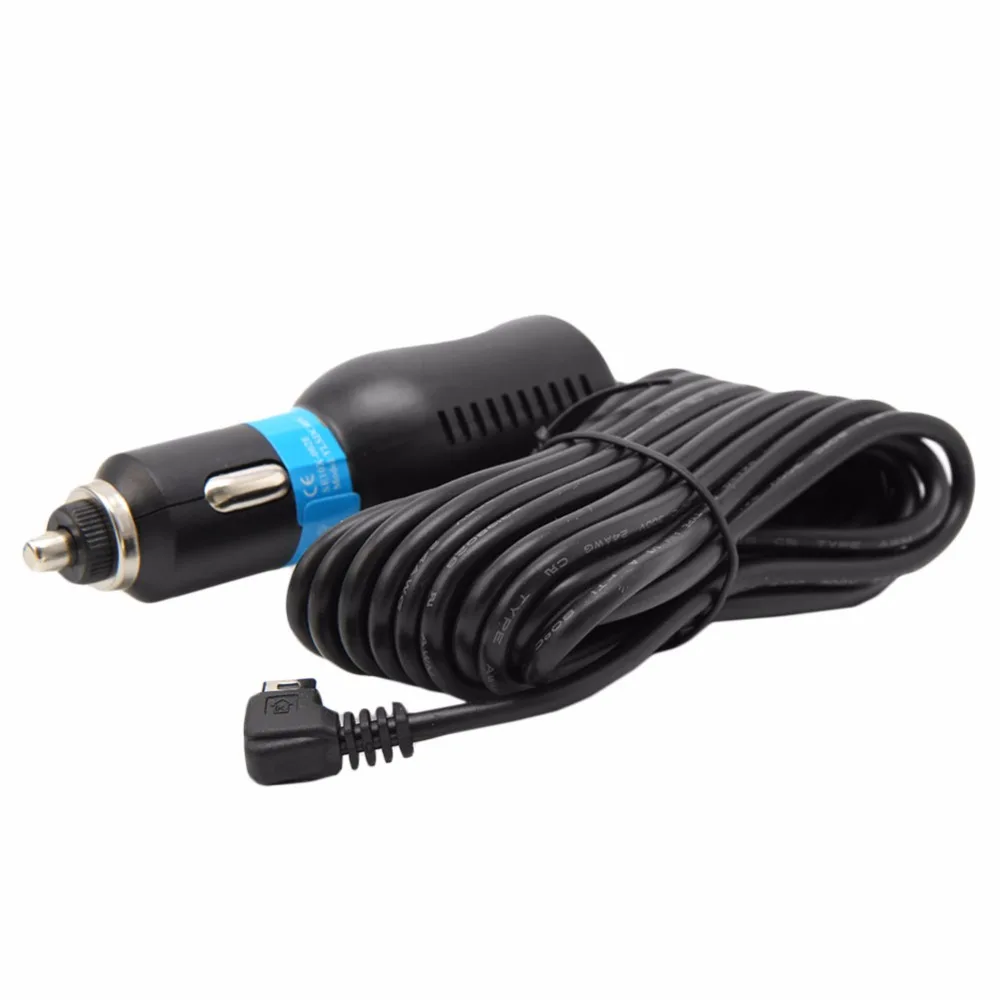 2A Mini USB Автомобильное зарядное устройство адаптер кабель Шнур для gps навигатор DVR автомобильный аксессуар