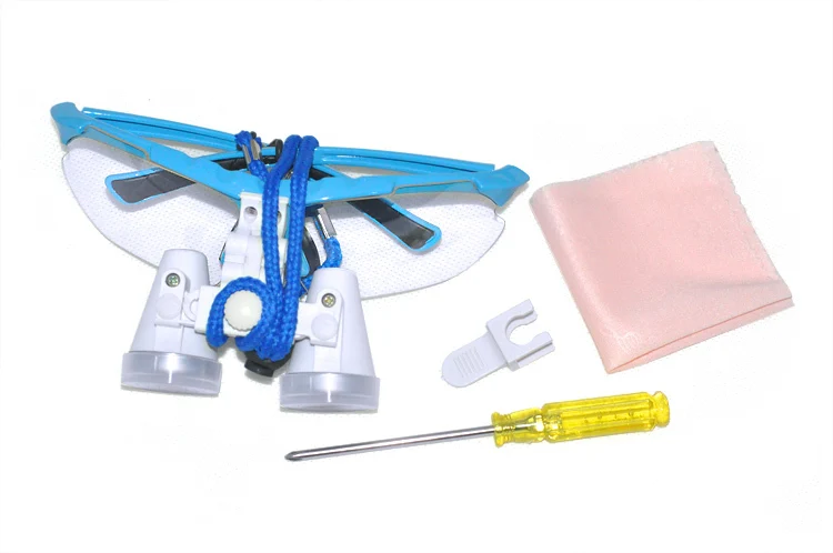 2018 популярная новинка синяя Стоматологическая хирургическая лампа 3.5X420mm