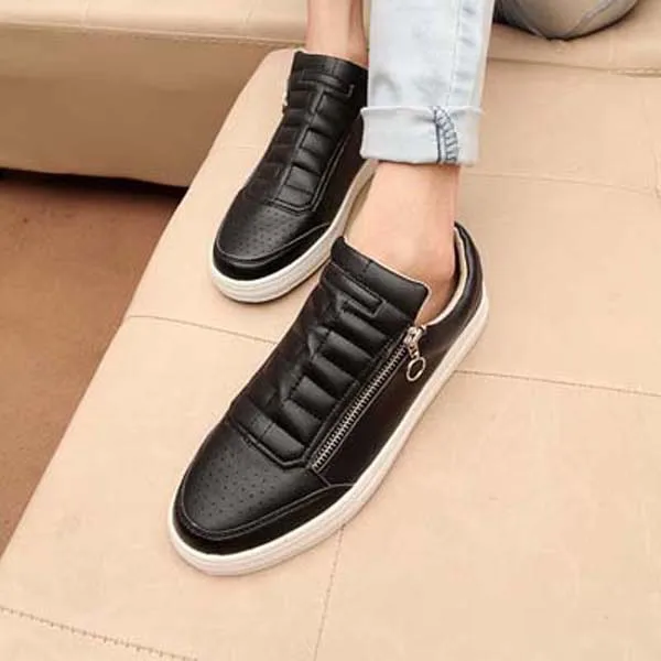 Новая осень/зима Мужская обувь PU Повседневная кожаная Для мужчин модные