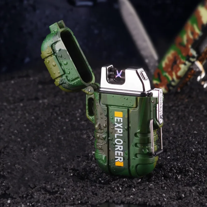 Уличная Водонепроницаемая электронная USB плазменная зажигалка электрическая