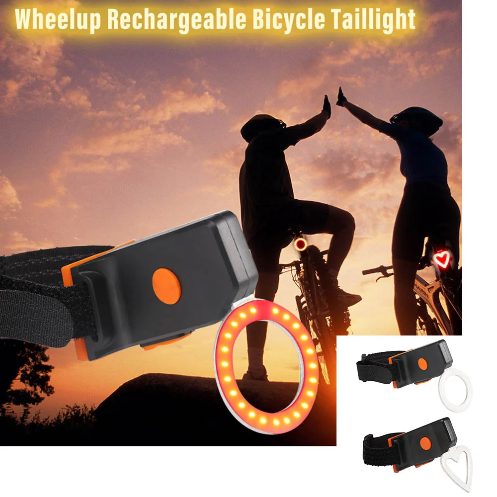 Wheelup велосипедный задний фонарь Противоугонная сигнализация Беспроводной
