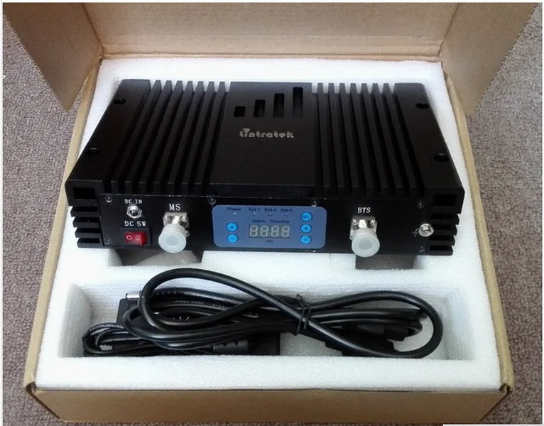 Новый мобильный усилитель трехполосный сигнала 900 1800 2100 GSM репитер с ALC/MGC