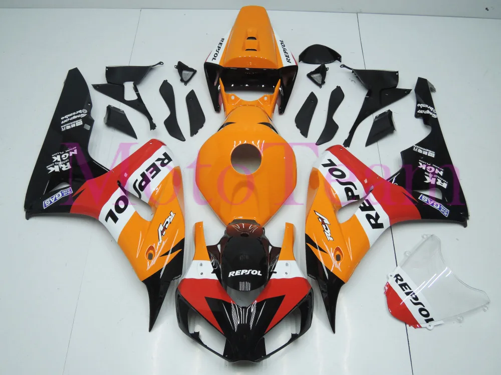 Новинка для Honda CBR1000RR CBR 1000RR 1000 RR 2006 2007 06 07 комплект обтекателей кузова ABS мотоцикла