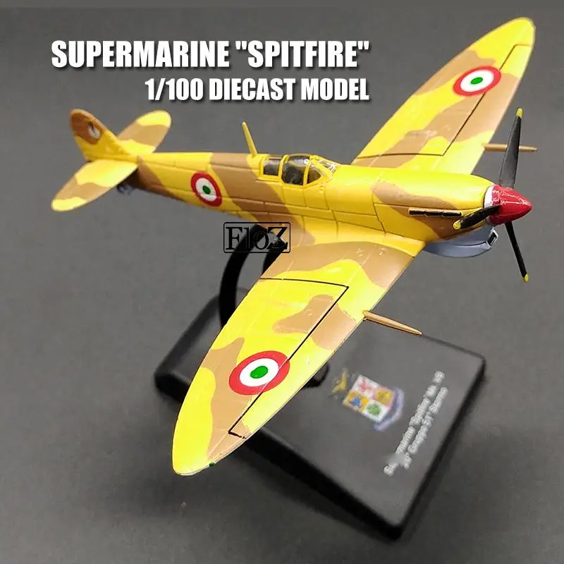 Второй мировой войны Италия SUPERMARINE SPITFIRE 1/100 литья под давлением модель самолета| |
