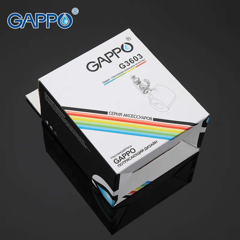 Держатель для туалетной бумаги GAPPO 1 комплект крепление на стену из нержавеющей