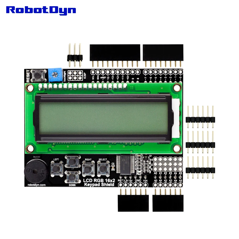 ЖК RGB 16x2 + клавиатура щит зуммера для Arduino LCD 1602|rgb 16x2|shield for arduinorgb shield |