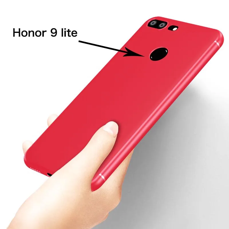 Sof силиконовый чехол Бампер Honor 9 Lite V10 Обложка на huawei Honor 10 вид 10 ультра тонкий в виде ракушки Coque корпус мягкий матовый