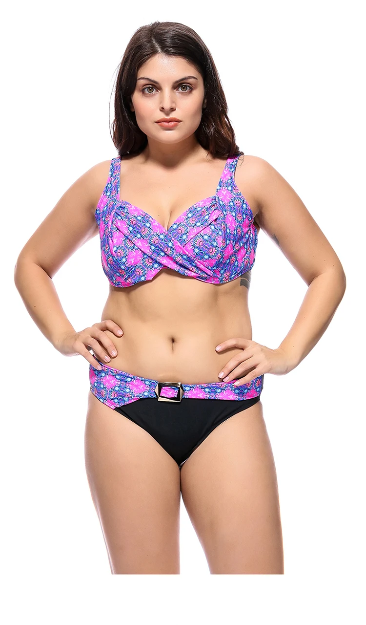 2019 комплект бикини пуш-ап с высокой талией танкини женские купальные костюмы