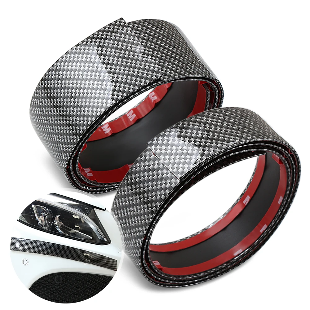 Резиновая полоса для бампера из углеродного волокна протектор порога защитные