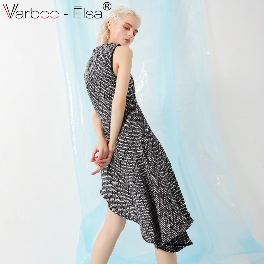 VARBOO_ELSA/кружевное платье в стиле пэчворк Женское Платье-туника с оборками
