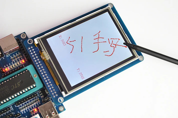 1 шт. 3 5 дюймовый TFT ЖК модуль сенсорная панель цветная привода IC ILI9341 LCD 2x320 240*320 XPT2046