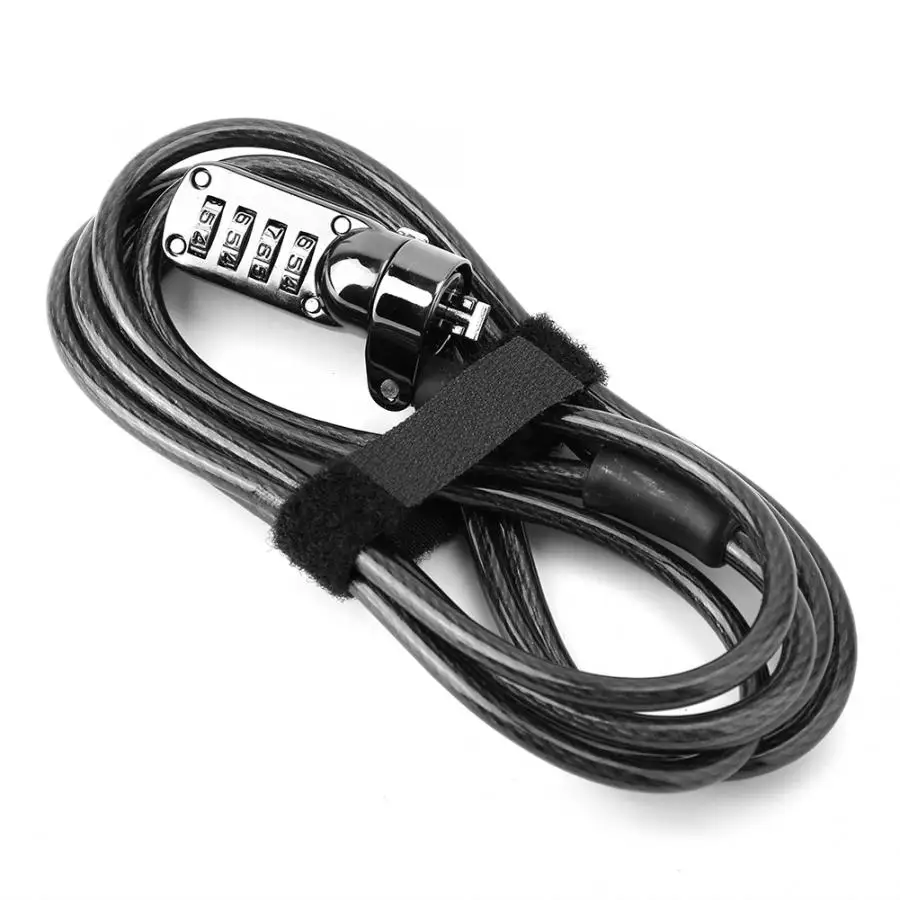 4 цифры по ценам от производителя Комбинации ноутбук Стальная проволока кодовый