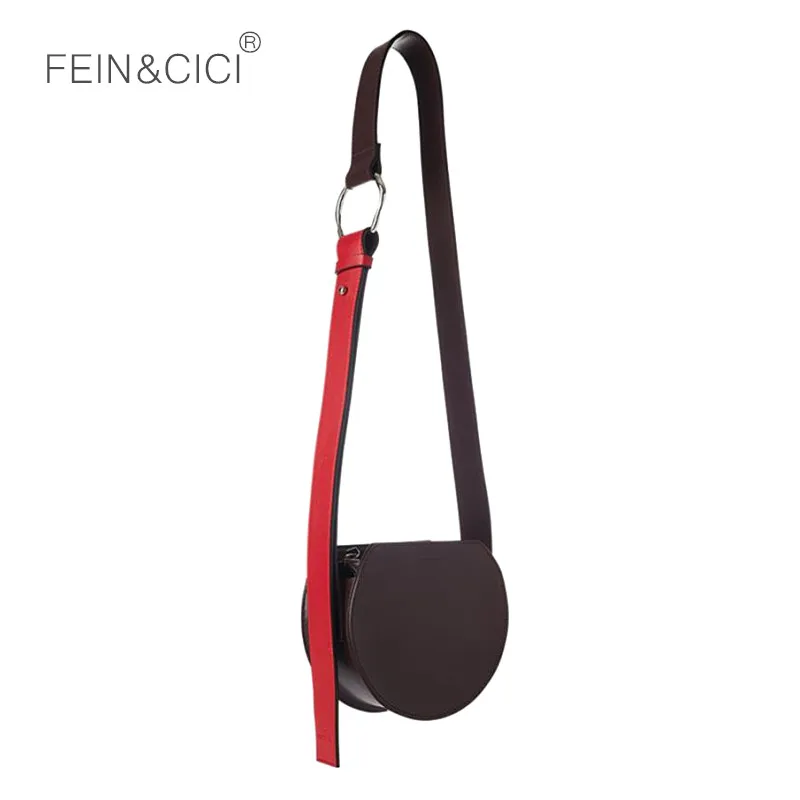 Классическая круглая сумка женская на плечо Женская милая маленькая с клапаном