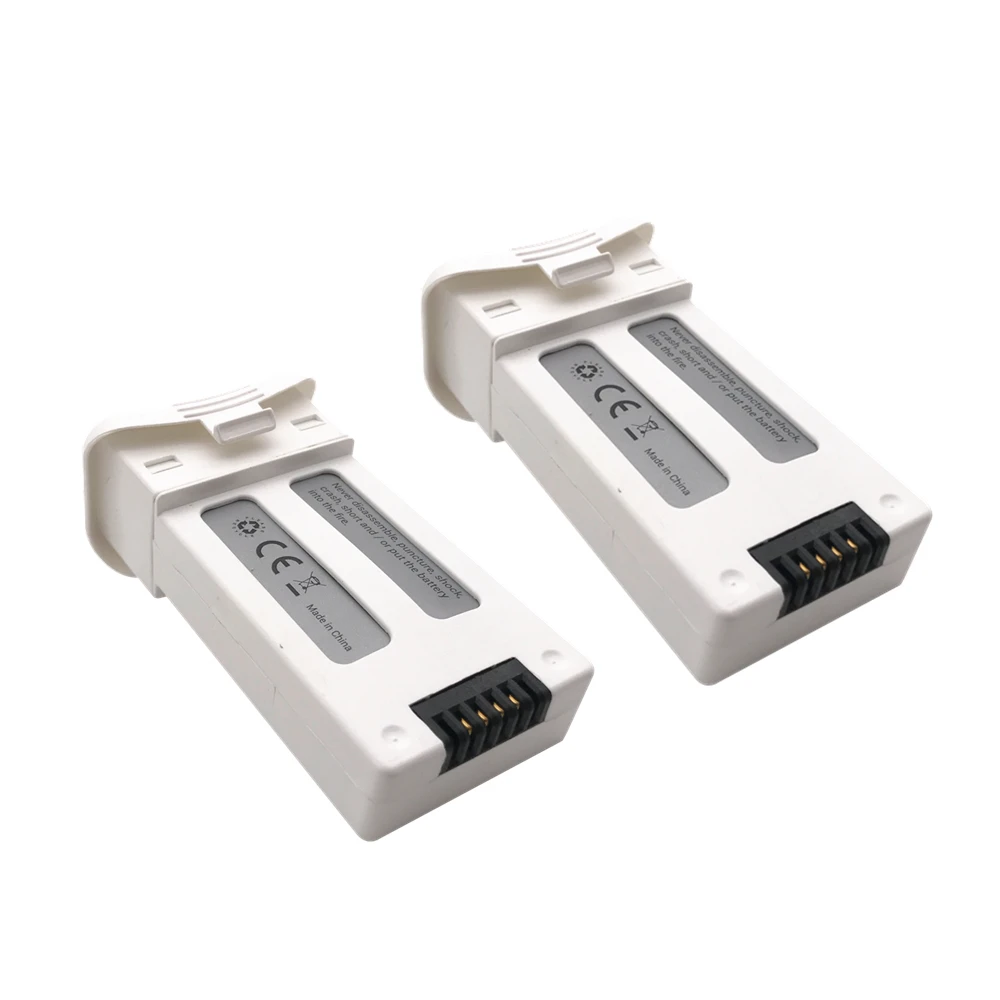 2PCS 1/2/3 шт 3,7 V 1000 мА/ч, литий Батарея для SJRC S20W T25 четыре оси Дрон запасные Запчасти дистанционного Управление самолета Перезаряжаемые Батарея - Цвет: 2PCS