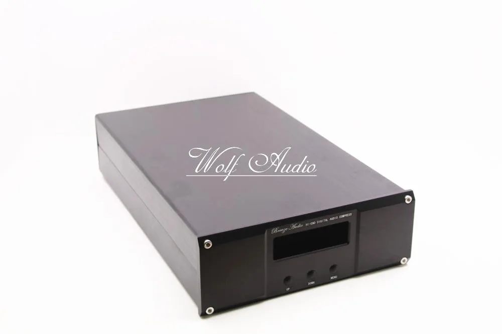 ES9018 корпус ЦАП алюминиевый усилитель шасси AK4399 декодер DIY коробка|amplifier chassis|es9018