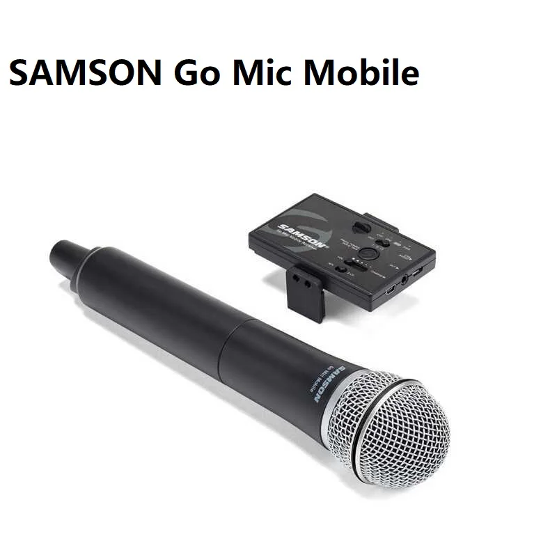 Микрофон SAMSON Go Mobile 2 4 ГГц Цифровая беспроводная система петличный/Ручной
