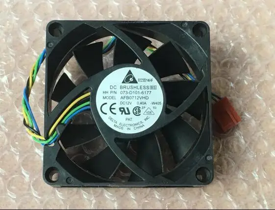 Для Delta 7020 70x70x20 мм 7 см AFB0712VHD DC 12V 0.40A 4 строчный PWM интеллигентая (ый) Контроль