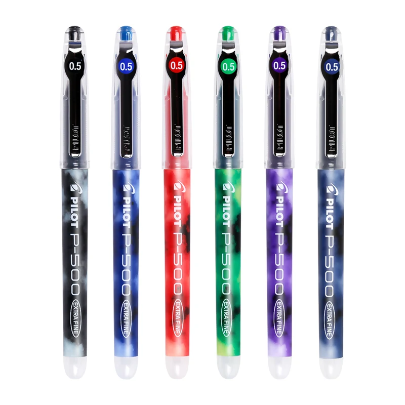 

Japan Pilot Gel Pen P500 Special Examination Color Signature Pen 0.5mm Kawaii School Supplies 1PCS